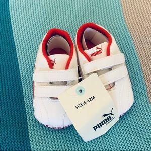 🚫SOLD🚫NWT Puma Ferrari Baby Crib Shoes lot